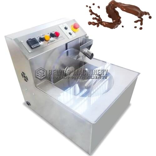 High Speed Automatic Home Continuously Temperate Industrial Chocolate Tempering Machine