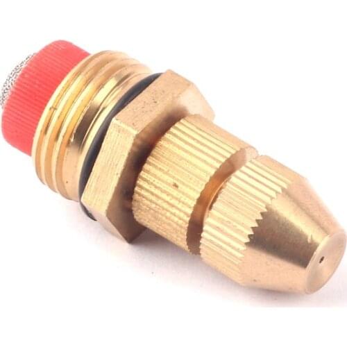 1pc 1/2" Copper Bullet Mist Nozzle With Filter Lawn Irrigation Sprinkler Cooling Equipment Garden Rockery Landscape Sprayer