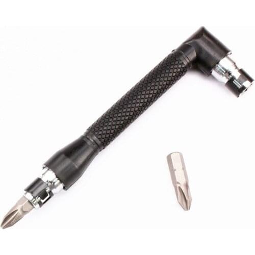 1p Mini Wrench Spanner L-Shaped Double Head 1/4 Socket Wrench Spanner Screwdriver Home DIY Hand Tool Workshop Auto Parts Wrench