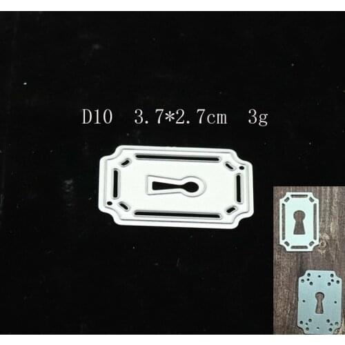 2021 Box Metal Cutting Dies DIY Scrapbooking Paper Photo Album Crafts Knife Mould Cards Embossing Mold Stencils for Decor