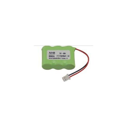 Free ship 2pcs/lot 2/3AA 600mAh 3.6V NiMH rechargeable battery pack cordless phone battery