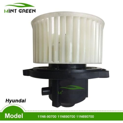 For A/C AC Aircon Air Conditioner Air Blower Motor 24V for Hyundai machine Excavator Truck 11N6-90700 11N690700 11N690700