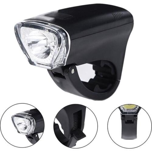 Universal Bike Light 3 Modes Compact Durable Night Riding Headlight Bicycle Lights for Road Mountain Folding Bicycles