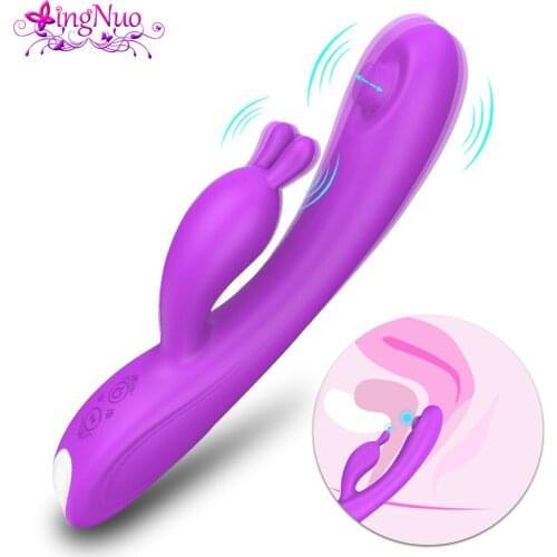 G-Spot Rabbit Vibrator Female Sex Erotic Toy for Women Waterproof Clitoris Stimulator Dildo Vibrators for Couples Adults Product