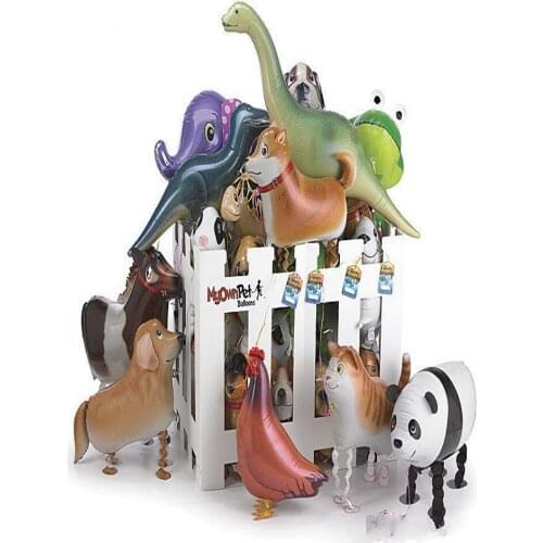 Hybrid models of animal balloons aluminum foil balloon walking pet balloons Walking Animal Balloon Party toys children toys