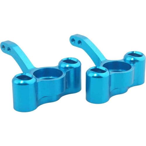 1 Set HSP 122011 (02165) Blue Alum. Steering Hub (left/right) For RC 1/10 Scaler Models RC Car Upgrade Parts