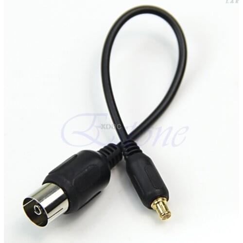 IEC to MCX Antenna Pigtail Cable Adapter Connector For USB TV DVB-T Tuner New M08 dropship