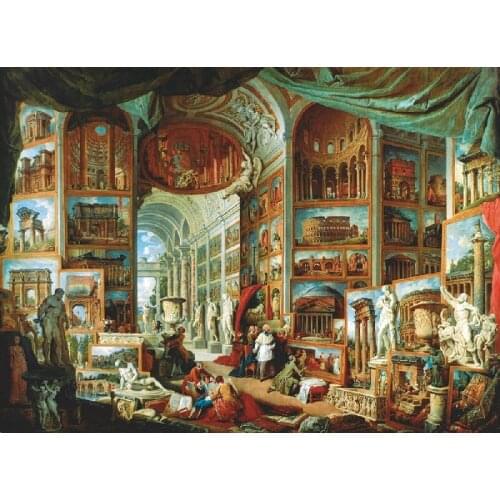 Canvas prints beautiful Buddhist mural picture of Buddhist schools great birthday gift for grandmother