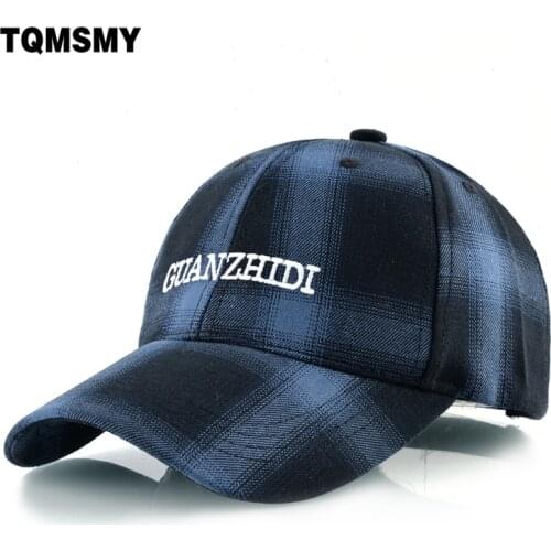 Unisex dad hat men Snapback cap summer sun Visor hat women baseball caps cotton lattice Hip hop hats for women bone Casquette