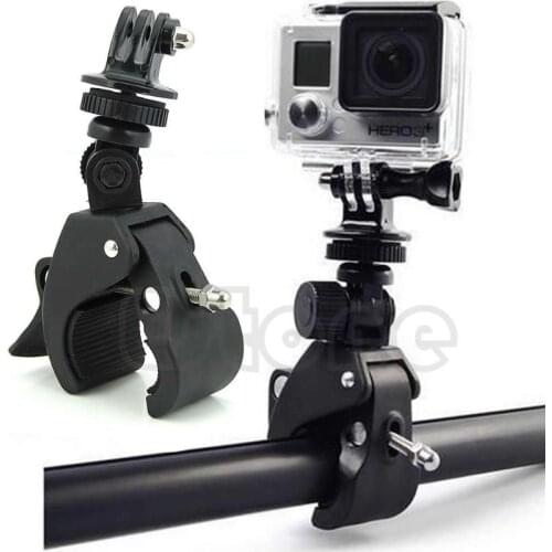 Camera Tripod Mount+Adapter Handlebar Clamp Roll Bar Triangle Rack For GoPro Hero 1 2 3 3+ New