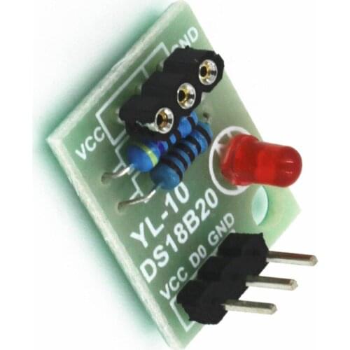 1PCS New DS18B20 Temperature Shield Sensor Module without DS18B20 Chip Temperature Linear Sensor Module