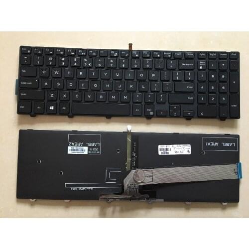 SSEA New laptop US Keyboard backlight for Dell Inspiron 15 3000 5000 15-5000 17-5000 3541 3542 3543 3550 5542 5545 5547 5755