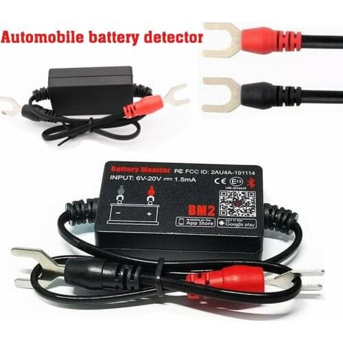 12 V Bluetooth 4.0 Car Battery Monitor Tester BM2 Voltage Meter 6 V-20 V Vehicle Batteries Analyzer Car Batteries Tester