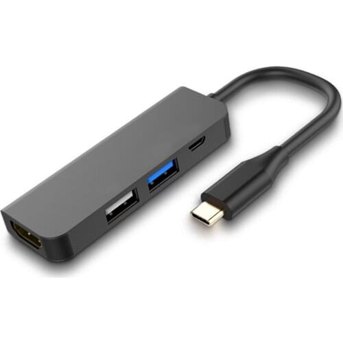 4 in 1 Combo USB 3.1 Type C Hub to 1080P HDMI Micro USB Adapter for Macbook Samsung S9 S8 NOTE 9 NOTE 8