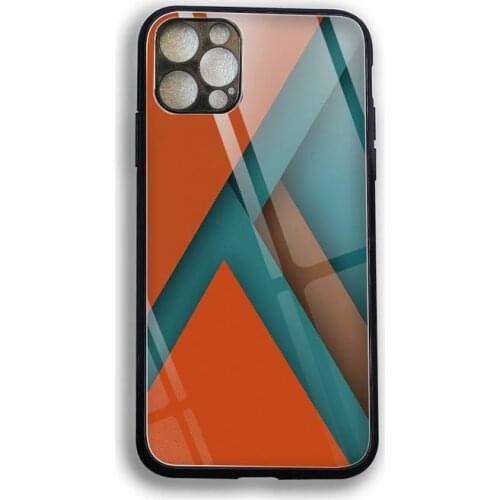 Minimalist color geometry Phone Case Tempered Glass For iPhone 12 Pro Max Mini 11 Pro XR XS MAX 8 X 7 6S 6 Plus SE 2020 case