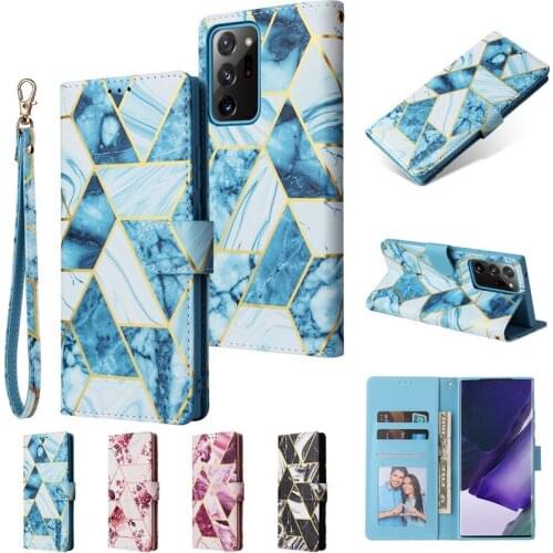 Wallet Card Phone Case for Samsung Galaxy Note 20 Ultra 10 9 S21 Plus S20 FE S10 E S9 S8 Fashion Flip Leather Cover Coque Etui