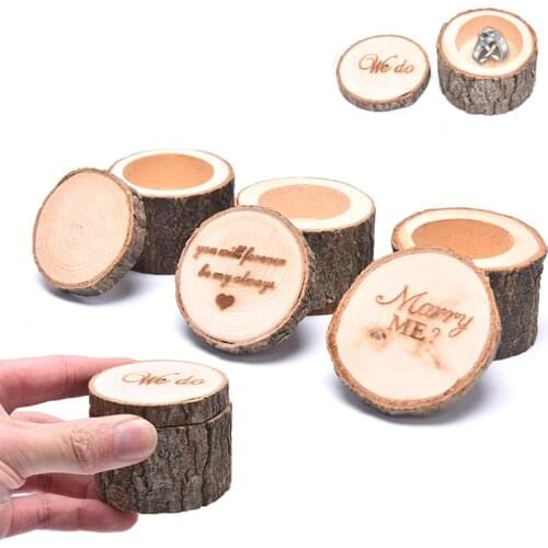 Wood Wedding Ring Box Personalized Ring Box,Rustic Wedding Ring Box,Customized Wooden Ring Holder,Engagement Box