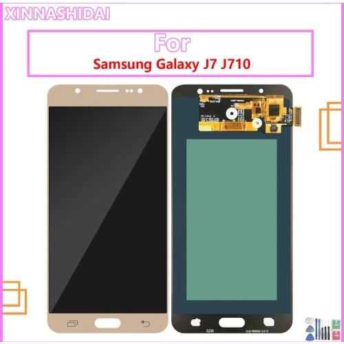 For Samsung J7 2016 Display J710 SM-J710F J710M J710H J710FN LCD Display With Touch Screen Digitizer Assembly