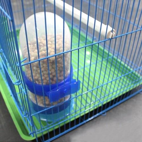 Bird Feeder Automatic Drink Water Food Container Feeding Dispenser Parrot Pigeon