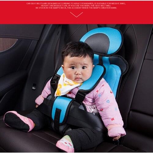 Portable Adjustable Infant Car Safe Seat Protect Thickening Sponge Stroller Accessorie Kids Children Chair with Belt