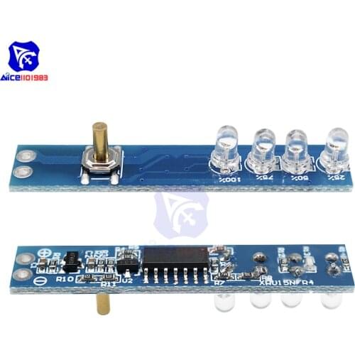 1S 2S 3S 4S Lithium Battery Capacity LED Indicator Display Module Board Power Level Indicator For 18650 Lithium Battery DIY Kit