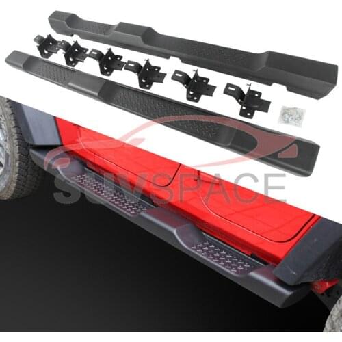 FIT FOR 06-17 Jeep Wrangler JK 4 Door OE Style Factory Side Step Running Boards Nerf Bar