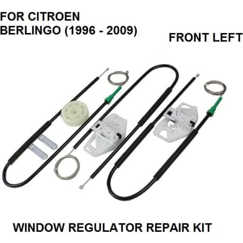 HIGH QUALITY POPULAR TYPE WINDOW REGULATOR CLIP KIT FOR CITROEN BERLINGO ELECTRIC WINDOW REGULATOR REPAIR KIT FRONT-LEFT 96-09
