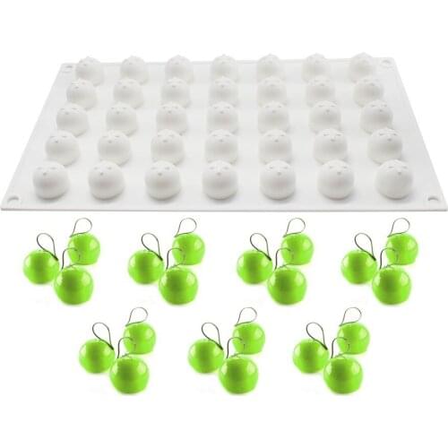 35 Even Truffle Ball Silicone Mousse Cake Mold Chocolate Trapped Mold Silicone Baking Mold Cake Molds