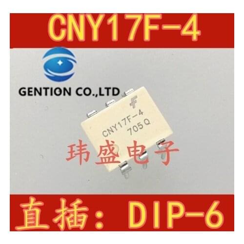 20PCS CNY17F-4 light coupling isolator CNY17F DIP6 in stock 100% new and original