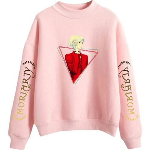 Moriarty the Patriot Turtleneck Sweaters Winter Black Pullovers Women/Men Casual female Tracksuit Loose Sweatshirt