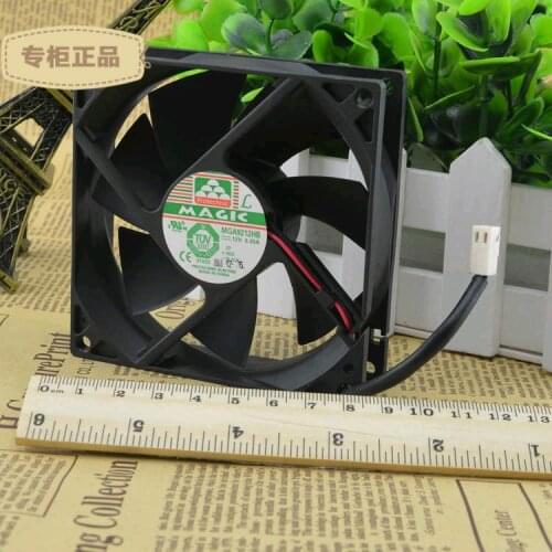 FOR MAGIC permanent 9025 double ball cooling fan 12v0.25amaga 9212hb9cm fan 2 wire
