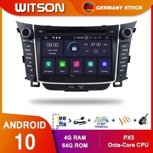WITSON! Android10 Octa core PX5 CAR DVD player For HYUNDAI i30 2011 2012 2013 Car Multimedia IPS SCREEN CAR GPS NAVIGATION