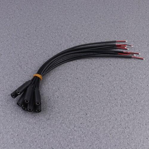 10pcs 3.5mm Female Plug to Bare Wire Open End Mono 3.5mm Plug Jack Connector Audio Cable for Headphone Headset Earphone Micropho