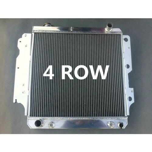 Hot Selling 4 Row FULL ALUMINUM RADIATOR For JEEP WRANGLER YJ/TJ 2.4L-4.2L 1987-2006 88 89 90 91 92 93 94 95 96 97 98 99 00 01