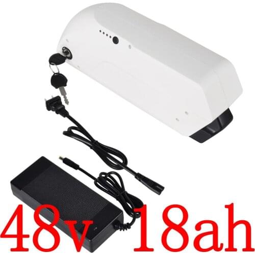 48V 8Ah 9Ah 10Ah 12Ah 13Ah 15Ah 16Ah 17Ah 18Ah Electric Bike Battery 48V 500W 750W 1000W Scooter Lithium ion Battery free duty
