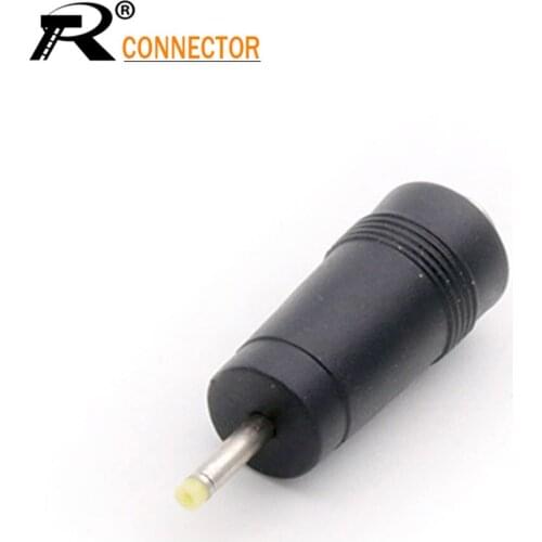 5.5*2.1mm DC male to female Jack end plug connector Power Socket Adapter dc Plug 2.35x0.7mm to Jack 5.5x2.1mm conector 10/50pcs
