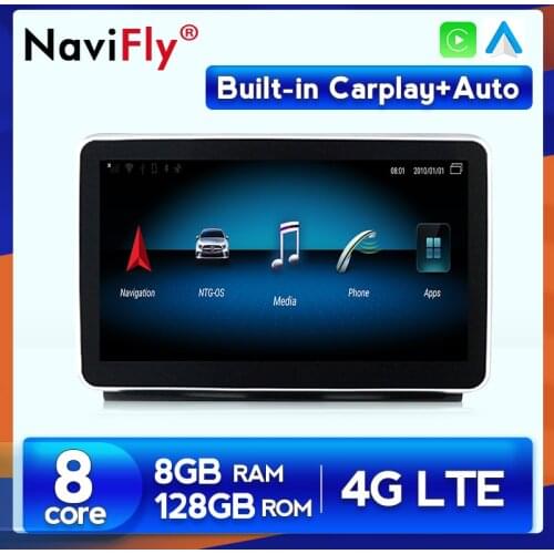8+128G Android 10 Carplay Auto For Mercedes Benz ML-Class W166 2012-2015 GL X166 Car dvd Radio Multimedia Player GPS Navigation
