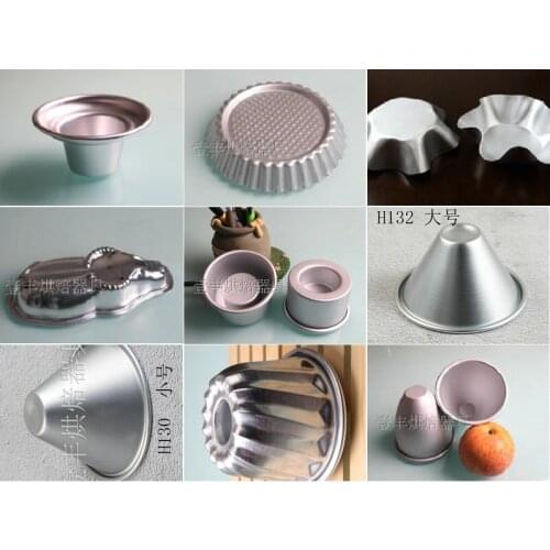 Midium size /small size aluminum alloy cake pan bakeware cake mould baking modelling tin tools