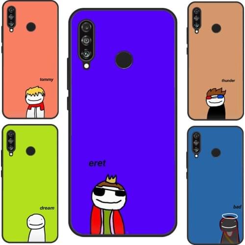 Dream SMP Cool Case For Huawei P30 P20 P40 Pro Mate 10 20 Lite Nova 5T P Smart Z 2019 Honor 9X 8X 8A 10i