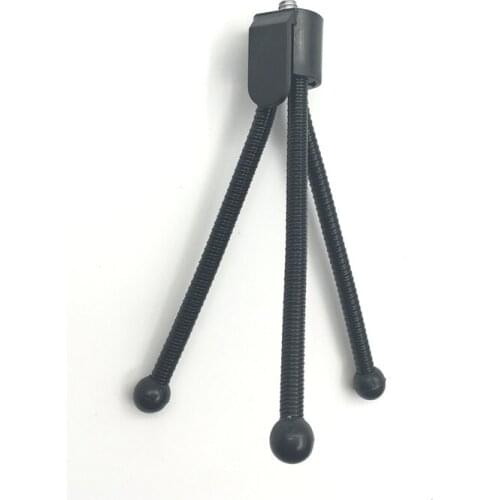 1 Pcs Mini Tripods for Digital Camera Mobile Phone Metal Lightweight Tripod Stand Mount with Phone Clip For Xiaomi Iphone Webcam