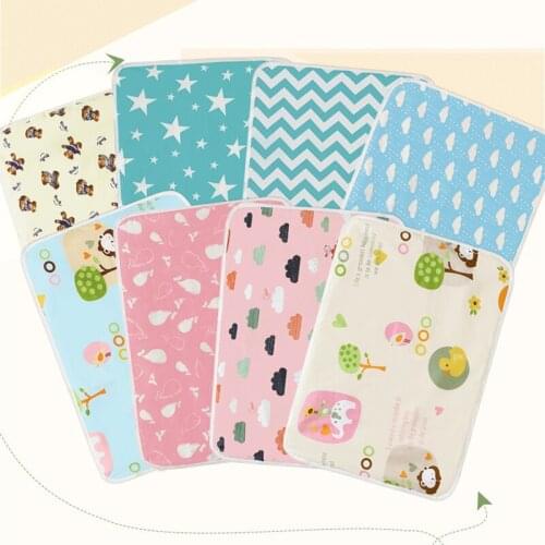 Baby Diaper Nappy Changing Mat Cover Portable Foldable Washable Waterproof Compact Pad Baby Floor Mat Play Mat Baby Care N25