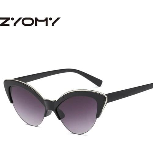 Q Luxury Designer Designer Retro Vintage Glasses gafas de sol cat eyes Sexy Leopard Frame Women Cat Eye Sunglasses