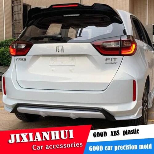 For Fit Spoiler 2021-2022 Honda Jazz DFK Spoiler ABS plastic Material Car Rear Wing Color Rear Spoiler