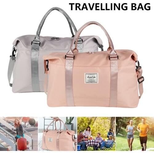 Large Capacity Travel Bags Women Travel Duffel Bag Sports Duffle Pouch Folding Waterproof Handbags Luggage Gym Travel Bags