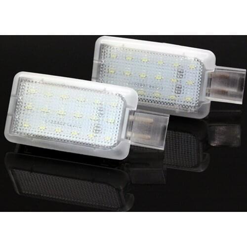 SUNKIA LED Luggage Lamp for Mitsubishi ASX Super Bright 2pcs/set High Power LED Chip with Built-in Canbus Trunk Light
