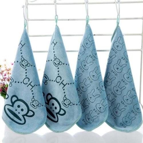 1PCS/5pcs Thickening Cartoon Cleaning Towel Cloth Microfiber Car Wash Waxing Polishing Drying Detailing Kitchen Housework Tools