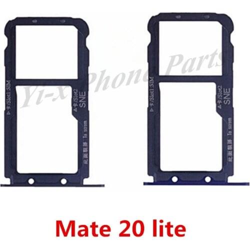 10pcs/lot SIM Card Tray Holder Adapter for Huawei Mate 20 lite / Maimang 7