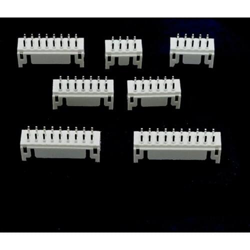 50Pcs PHD 2.0 Double Row Straight Pin Male Header PHD 2.0mm Pitch 2x3P 2x4P 2x5P 2x6P 2x7P 2x8P 2x10P