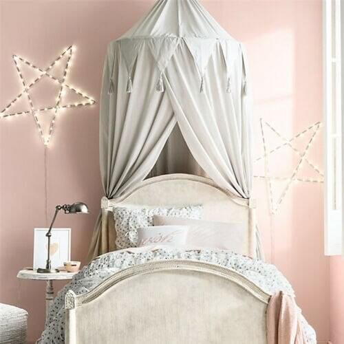Princess Baby Mosquito Net Bed Kids Canopy Bed cover Curtain Bedding Dome Tent Elegant Round Lace Bed Canopy Netting