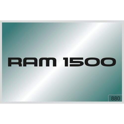 For RAM 1500 -2 pcs. stickers HIGH QUALITY DECALS different colors 880